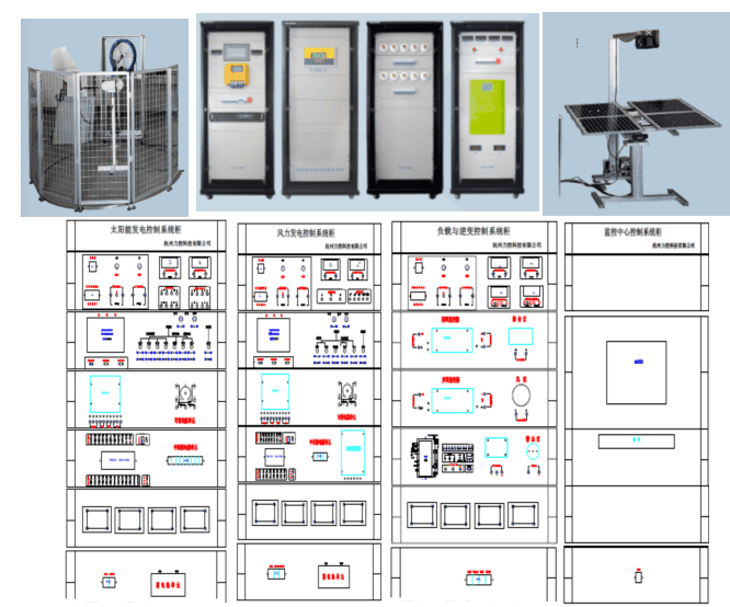 SHZR-2A型 景物互补发电实训系统