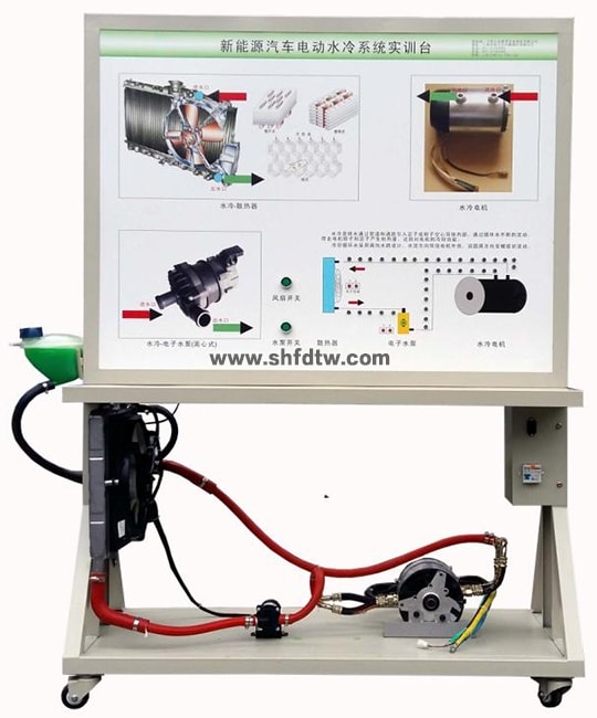 动力电池冷却系统实训台（水冷）